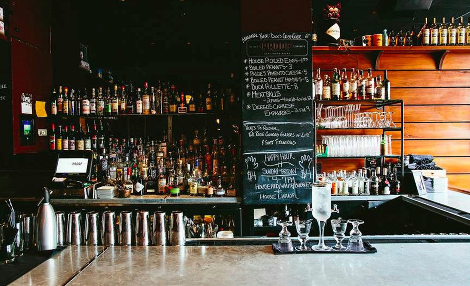 Little Jack's Tavern - shot of bar