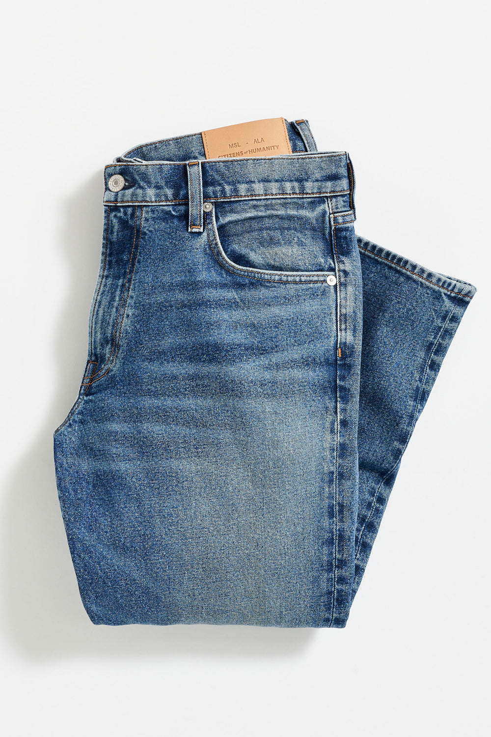 Adler Jean in Medium Indigo