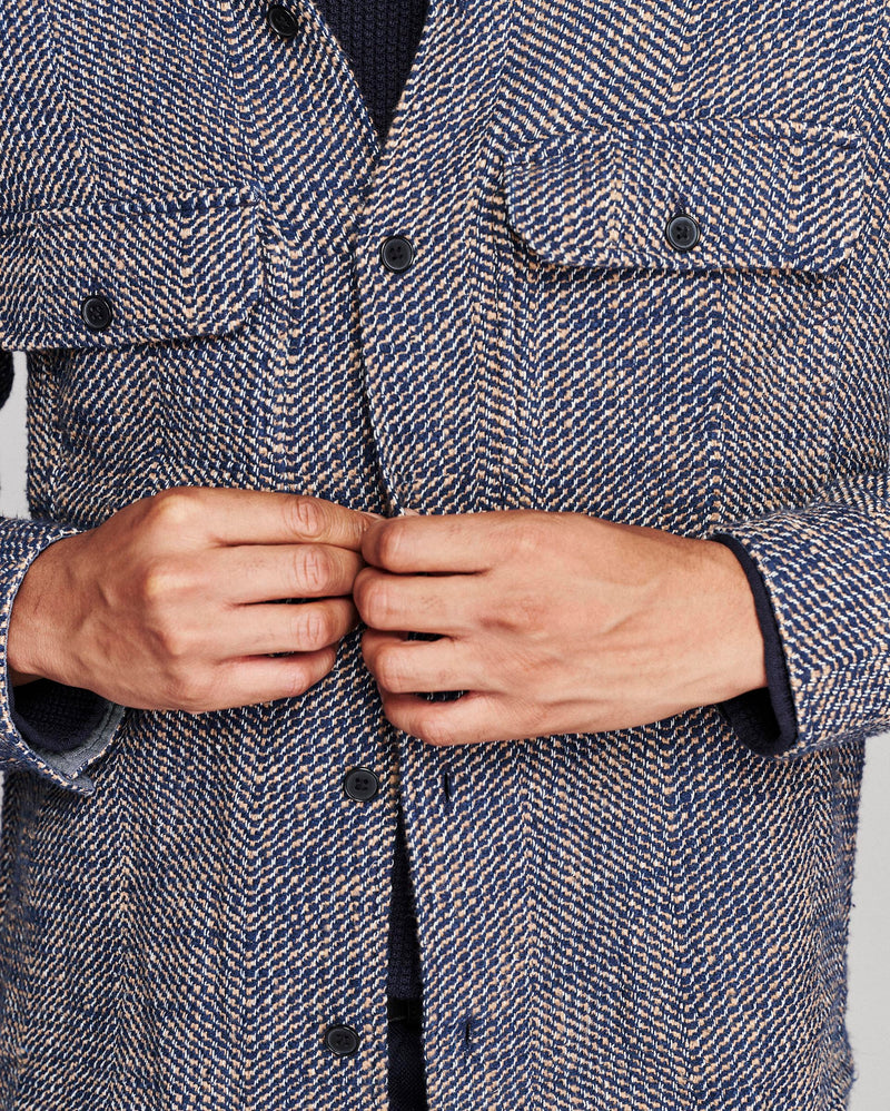 Herringbone CPO Overshirt