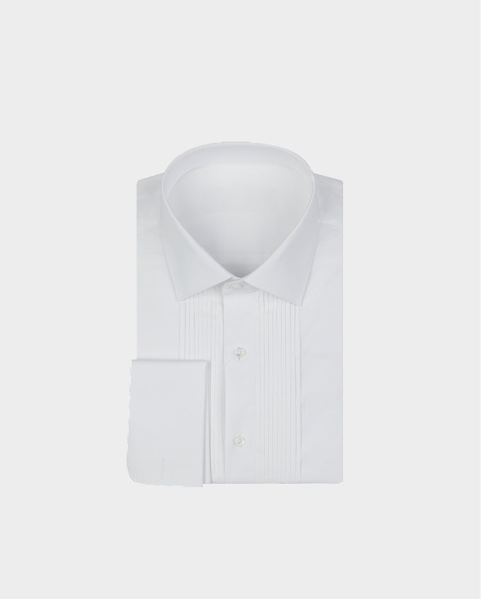 Tuxedo Shirt with Removable Buttons