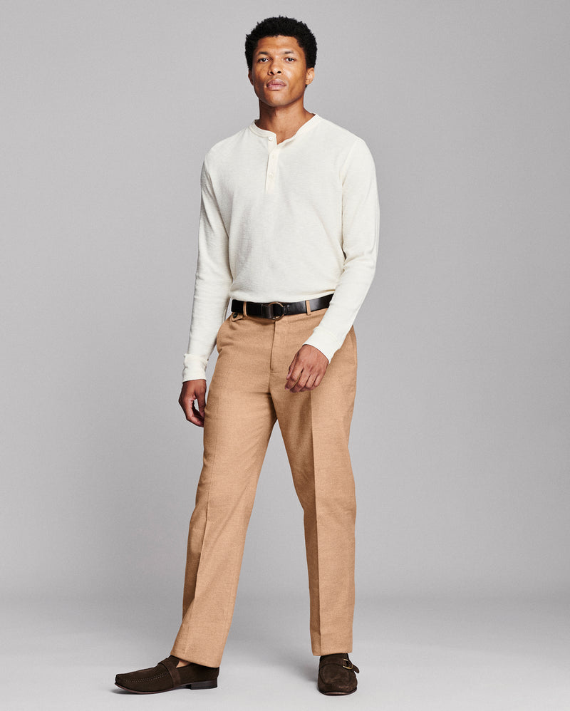 Slub Tuck Henley