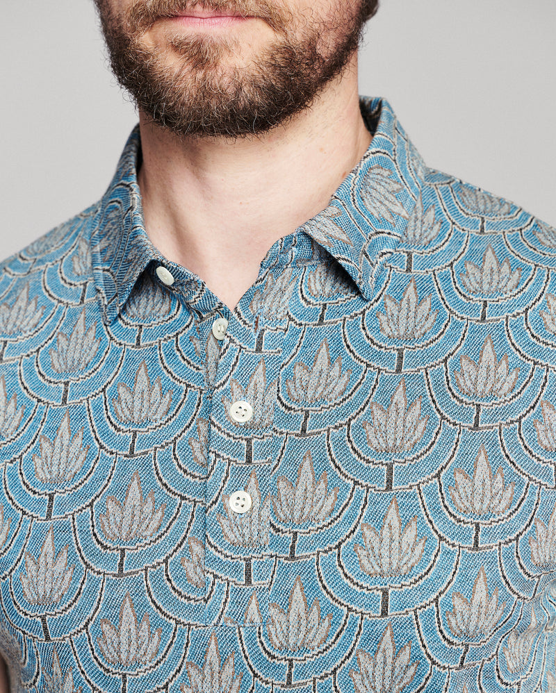 Numajiri Andrews Floral Polo