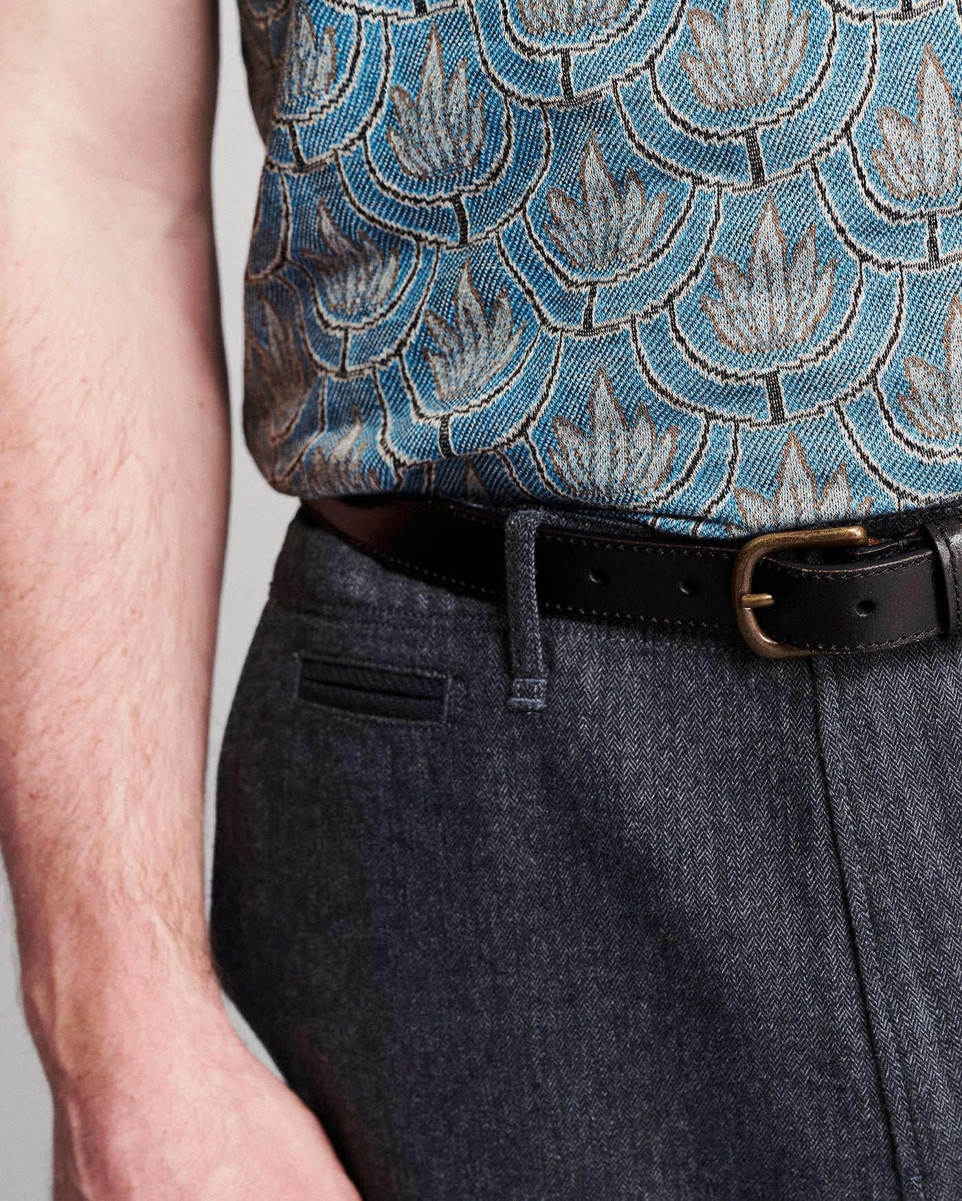 Numajiri Andrews Floral Polo