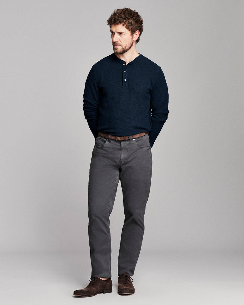 Slub Tuck Henley