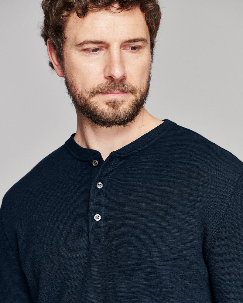 Slub Tuck Henley