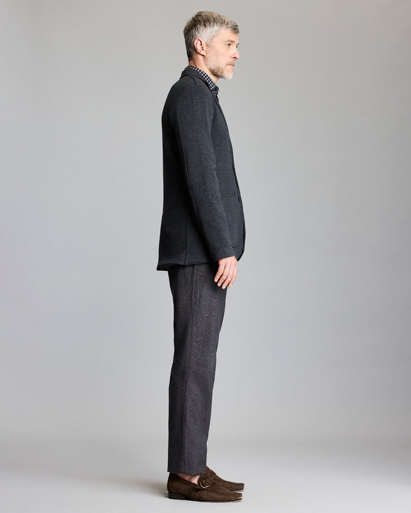 Heathered Knit Sport Coat