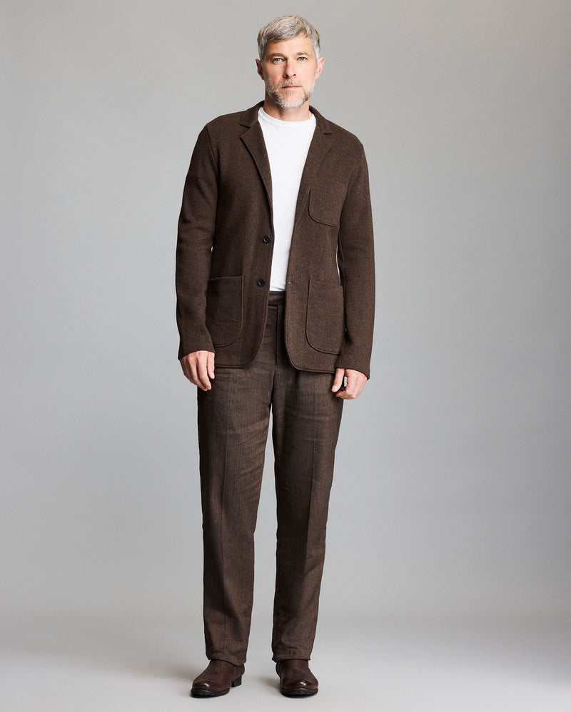 Heathered Knit Sport Coat