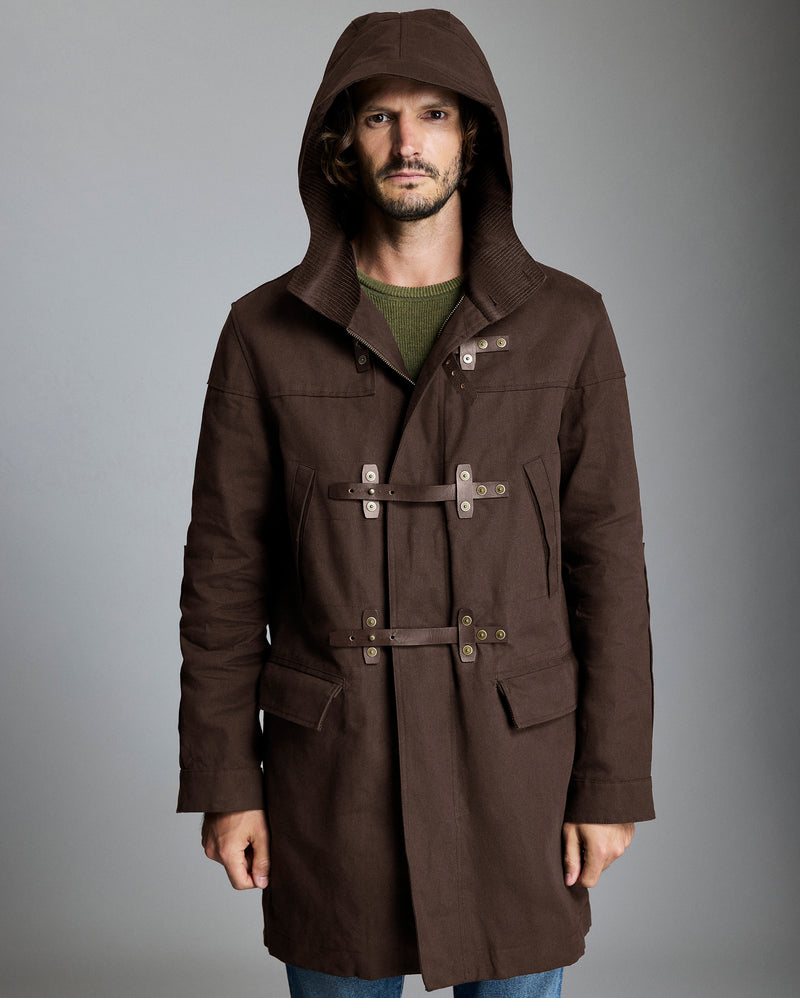 Waxed Canvas Duffle Coat