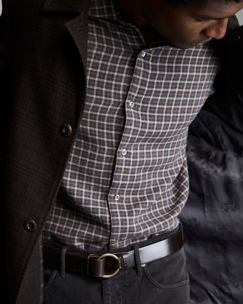 Plaid Cooper Overcoat