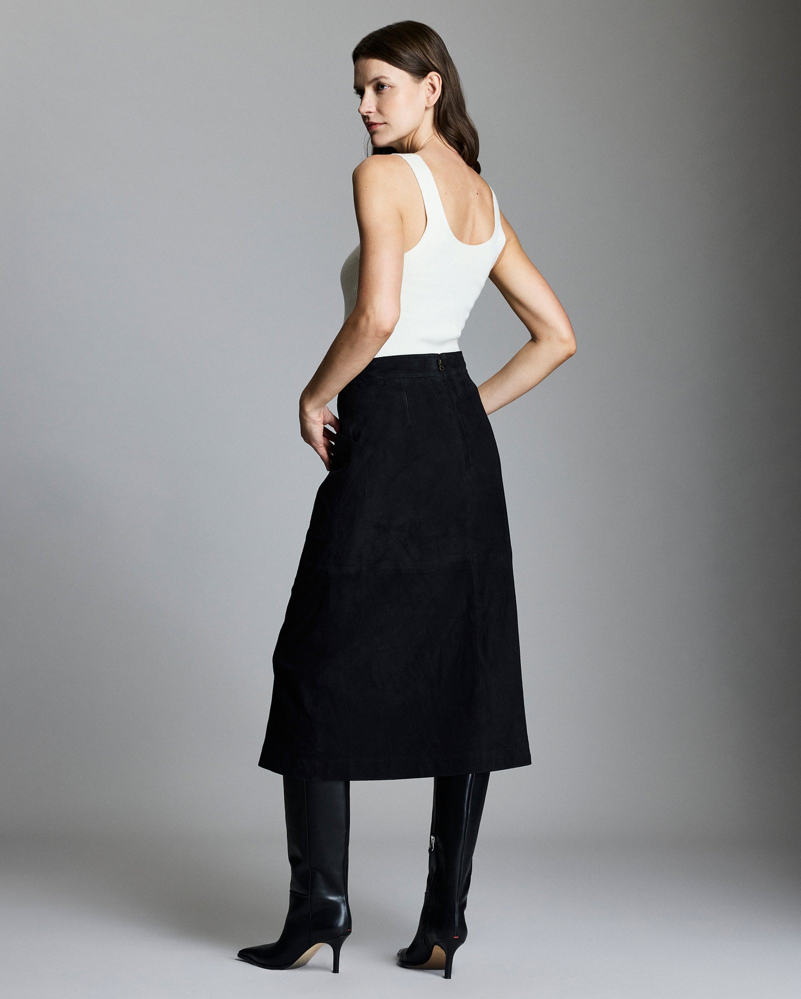 Back of the skirt