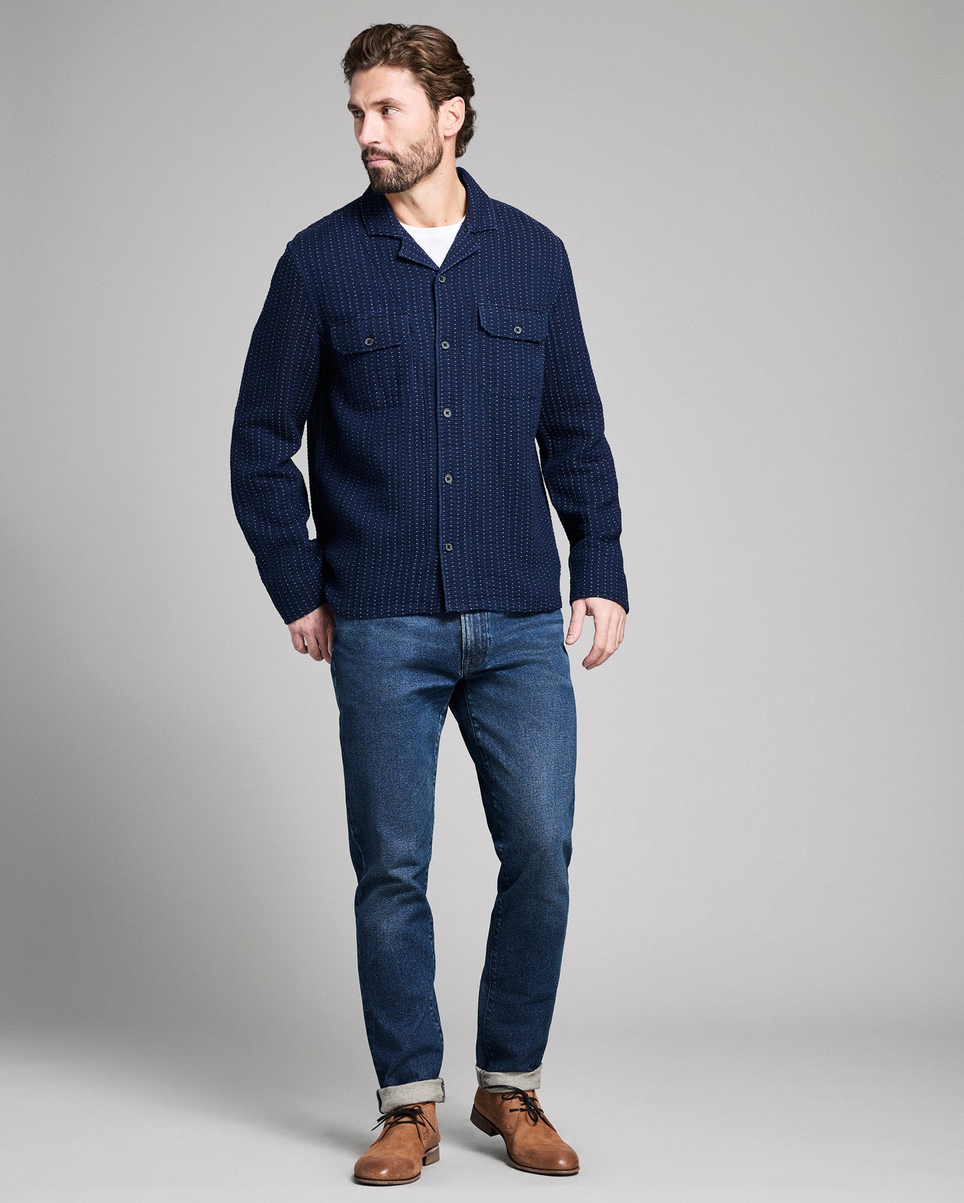 Model is 6'2" wearing size medium.