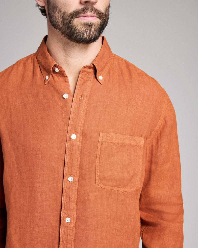 Tuscumbia Linen Shirt Button Down