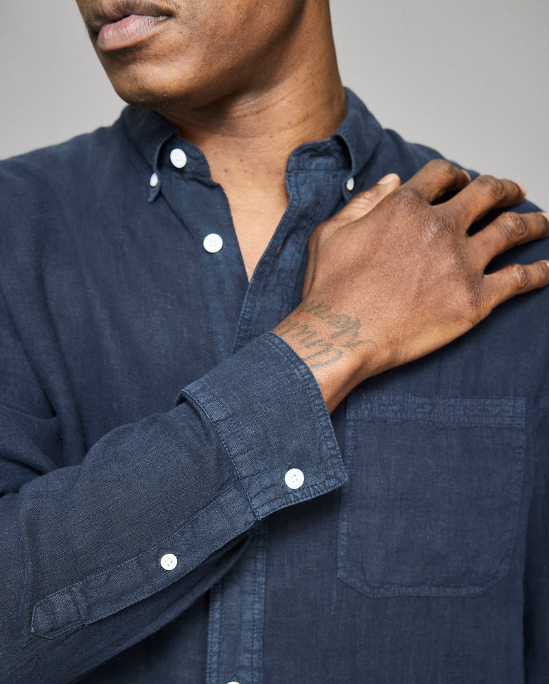 Tuscumbia Linen Shirt Button Down