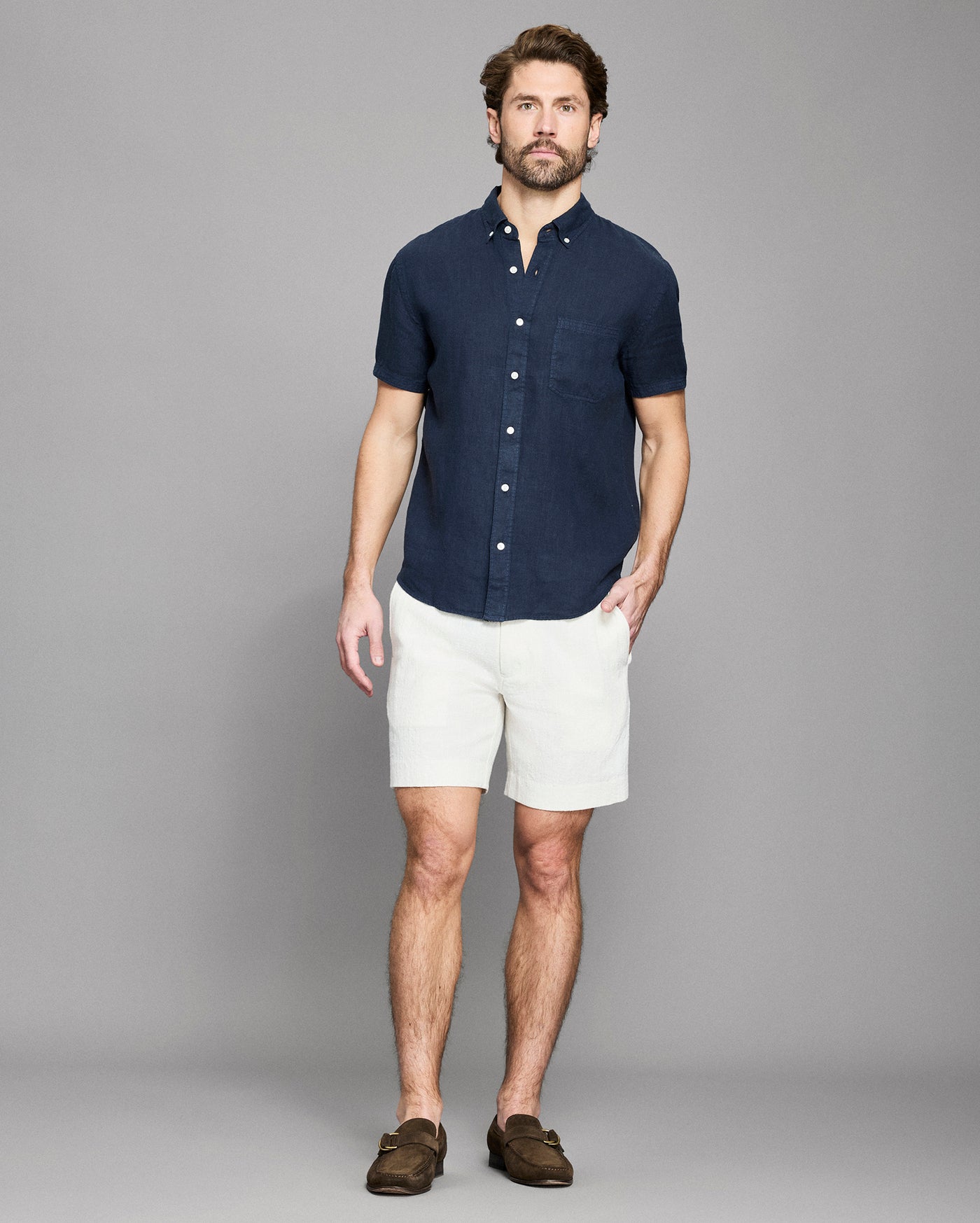 Model is 6'2" wearing size medium.