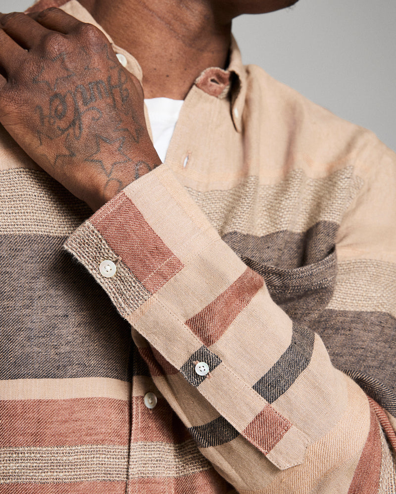Archive Stripe Weave Tuscumbia Shirt Button Down