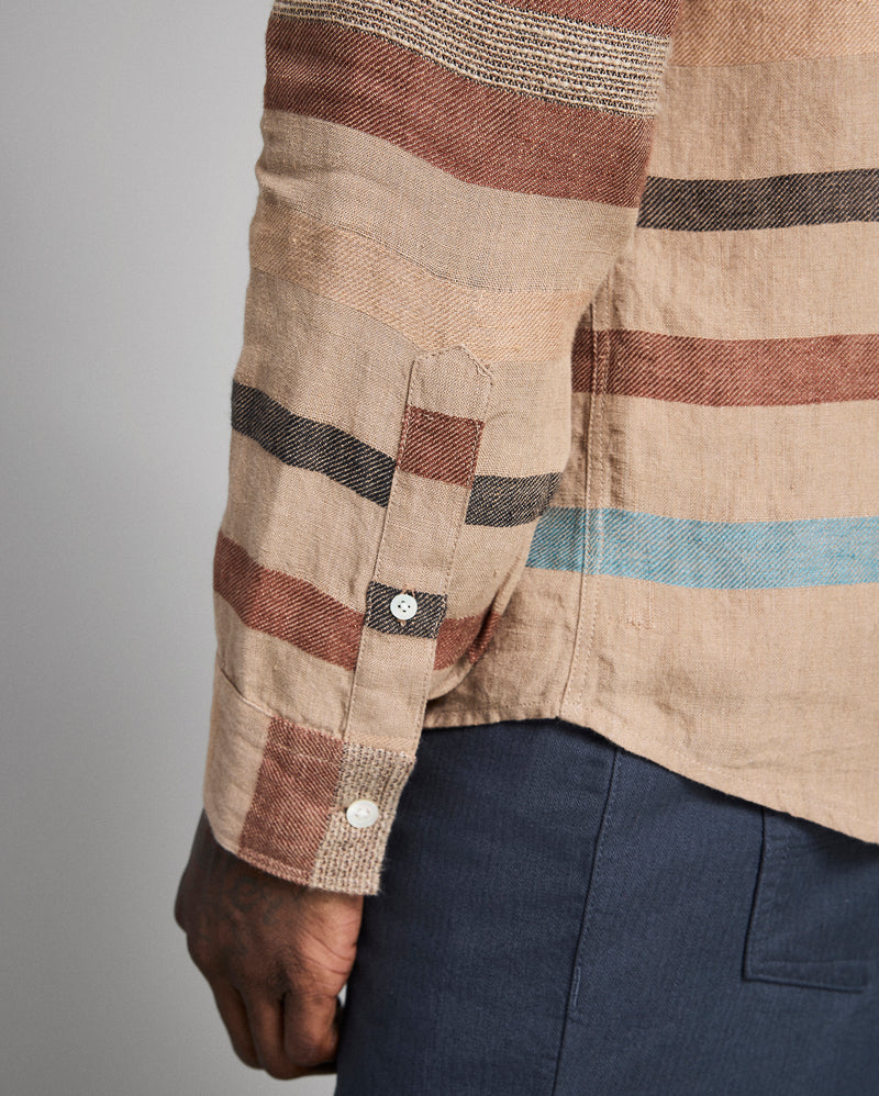 Archive Stripe Weave Tuscumbia Shirt Button Down