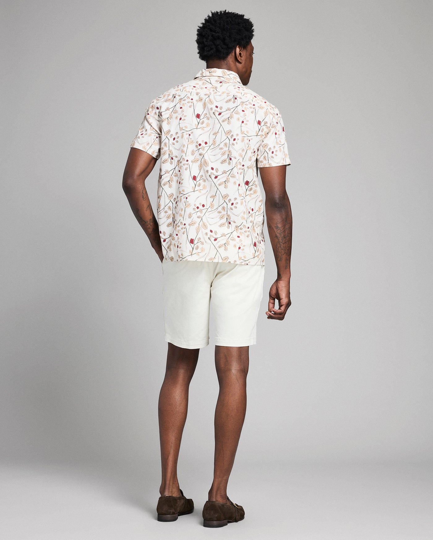 Short Sleeve Textural Sea Oat Treme Shirt