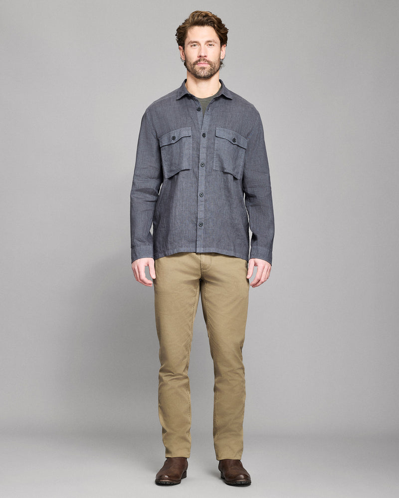 Linen Carpenter Overshirt