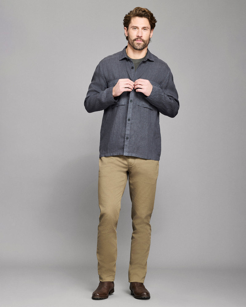 Linen Carpenter Overshirt