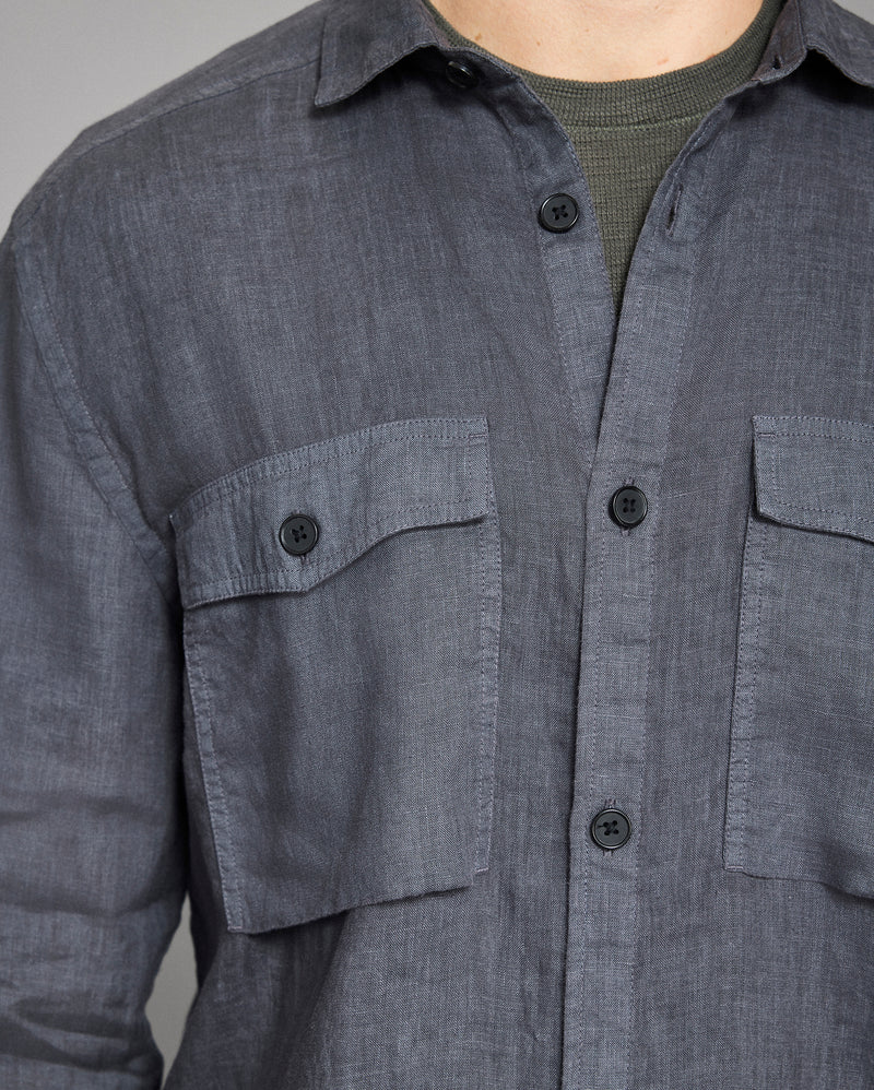 Linen Carpenter Overshirt