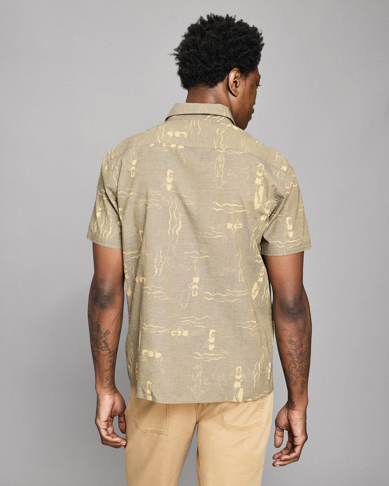 Short Sleeve Melange Surfing Ladies Treme Shirt