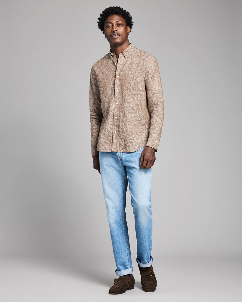 Melange Heron Swarm Tuscumbia Shirt Button Down