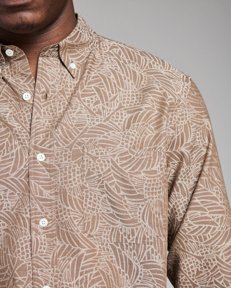 Melange Heron Swarm Tuscumbia Shirt Button Down