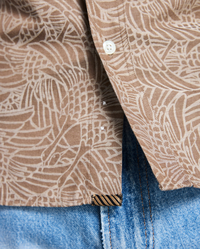 Melange Heron Swarm Tuscumbia Shirt Button Down