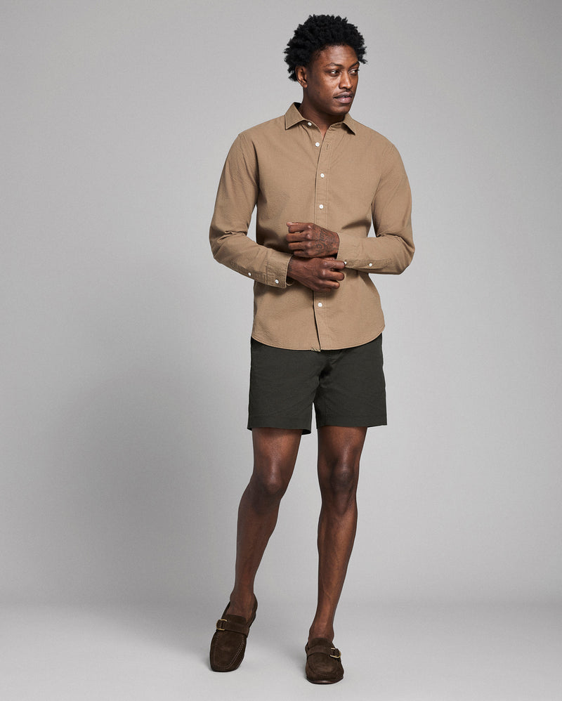 Seersucker Cedar Shirt