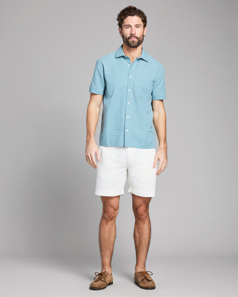 Short Sleeve Check Dobby Treme Shirt