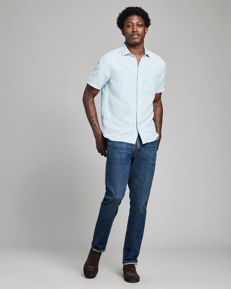 Short Sleeve Herringbone Treme Shirt
