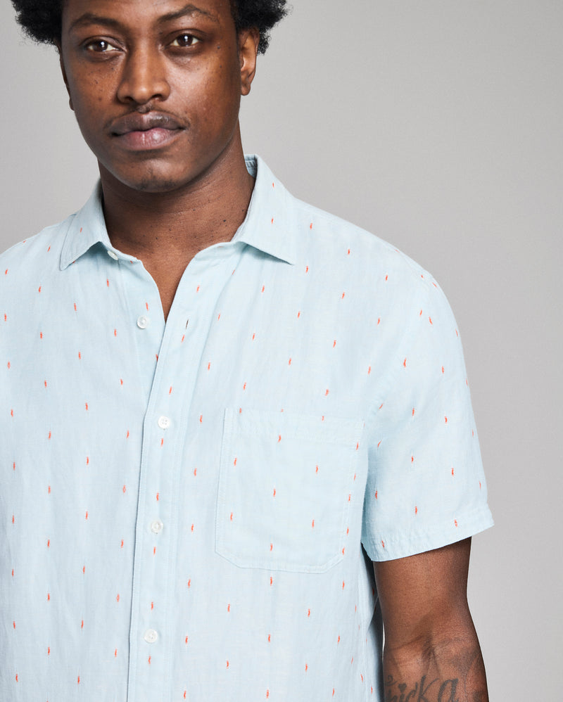 Short Sleeve Herringbone Treme Shirt