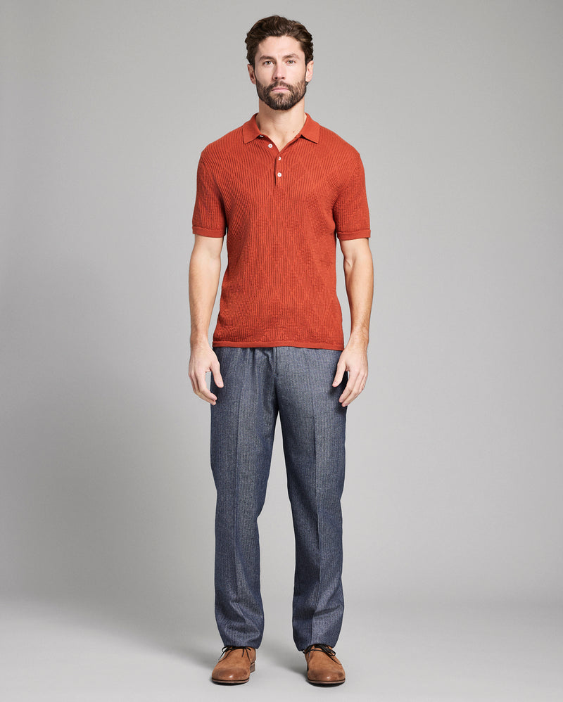 Diamond Sweater Polo