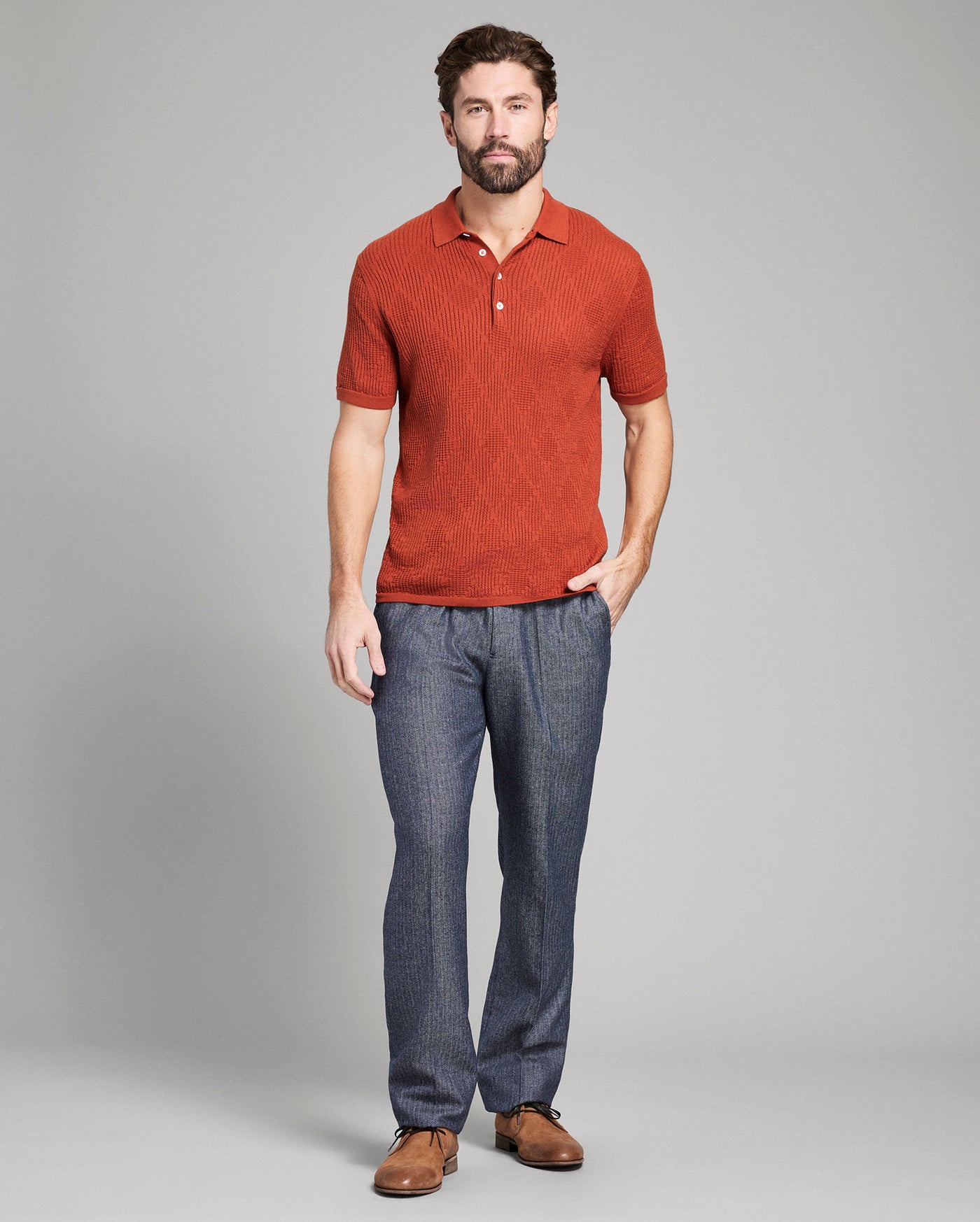 Model is 6'2" wearing size medium.