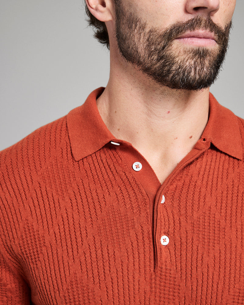 Diamond Sweater Polo