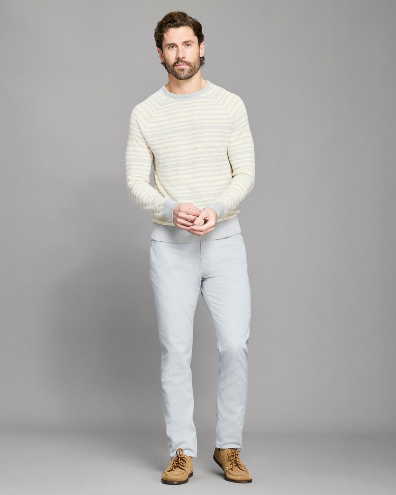 Raglan Stripe Crew