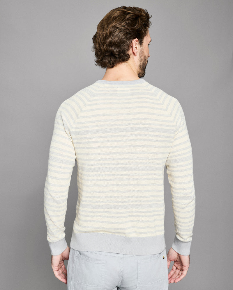Raglan Stripe Crew