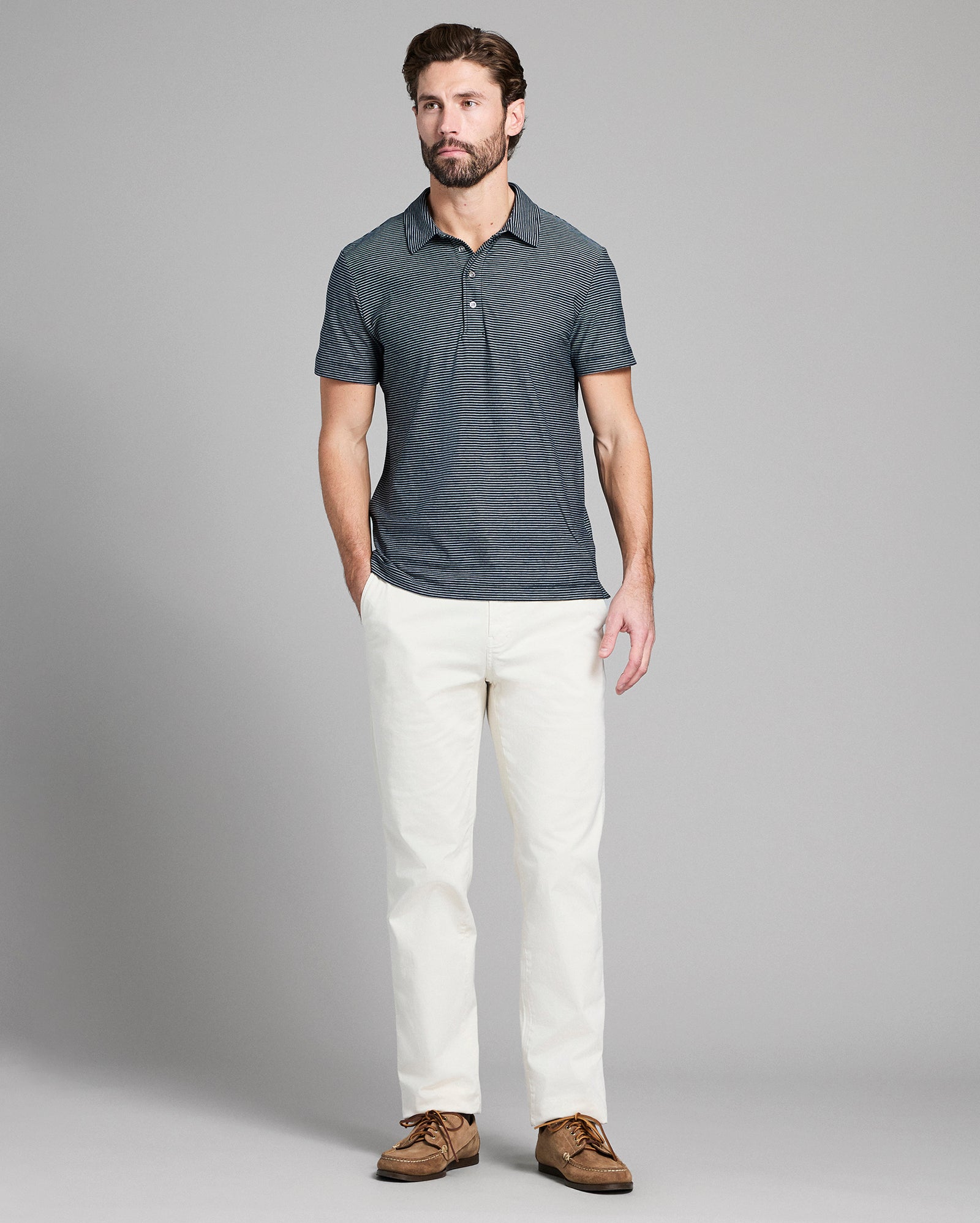 Stripe Pensacola Polo