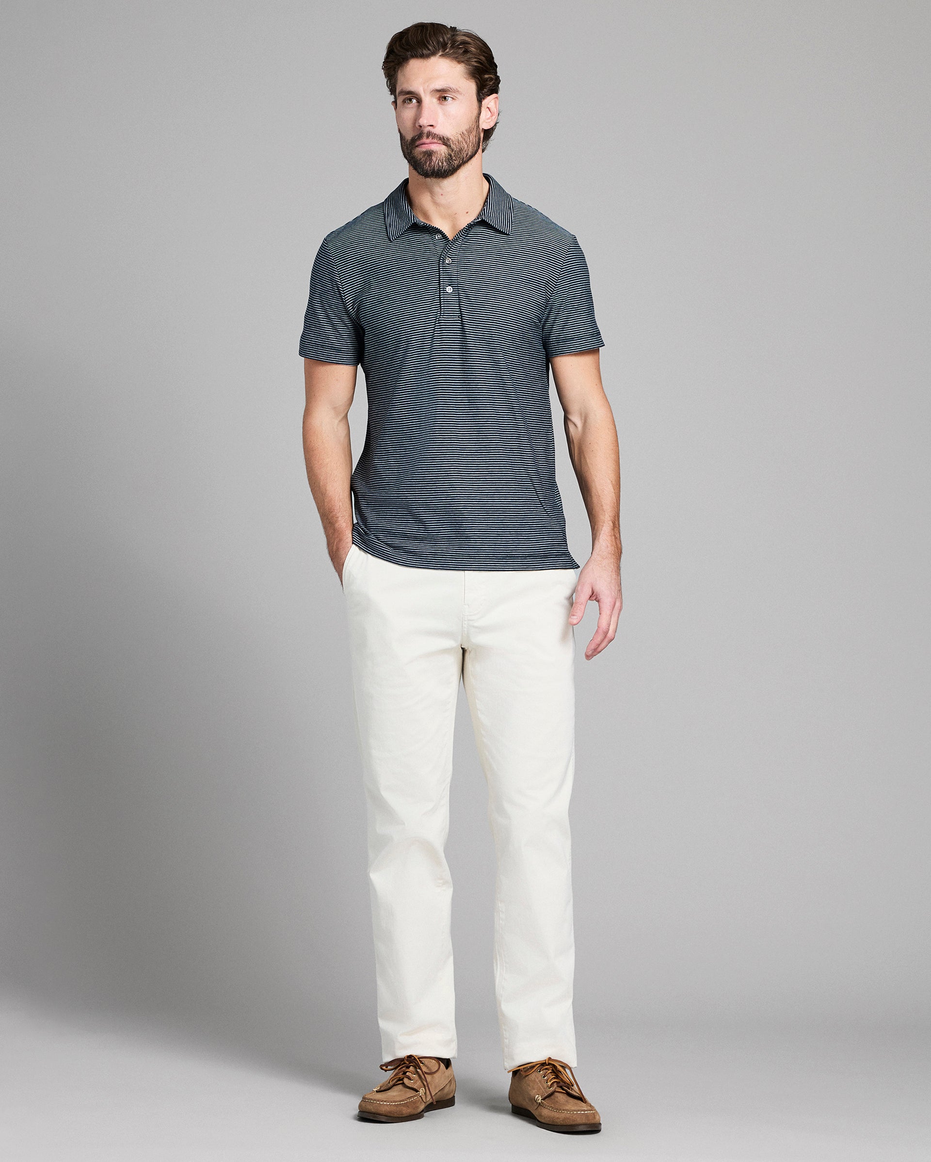 Stripe Pensacola Polo