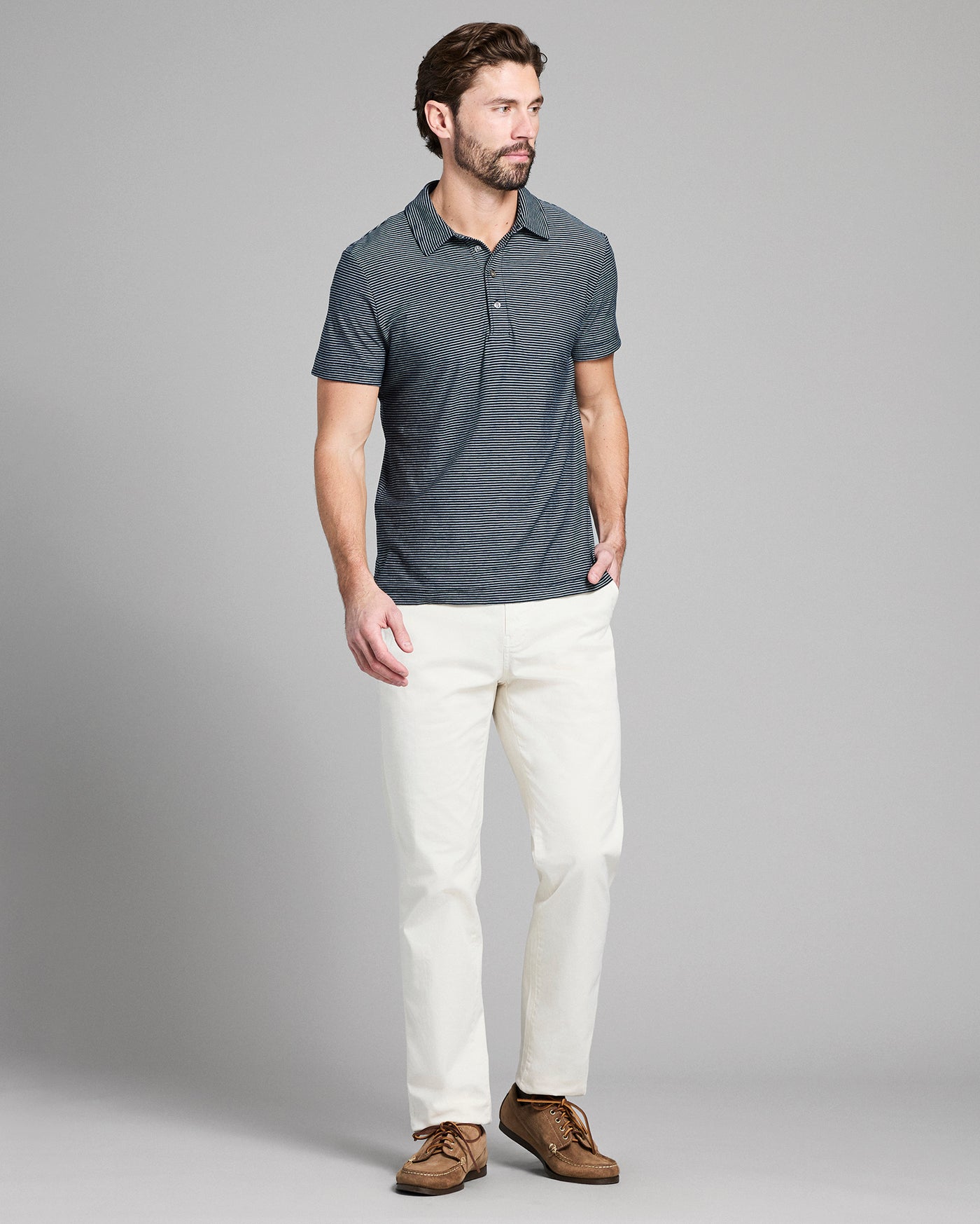 Stripe Pensacola Polo