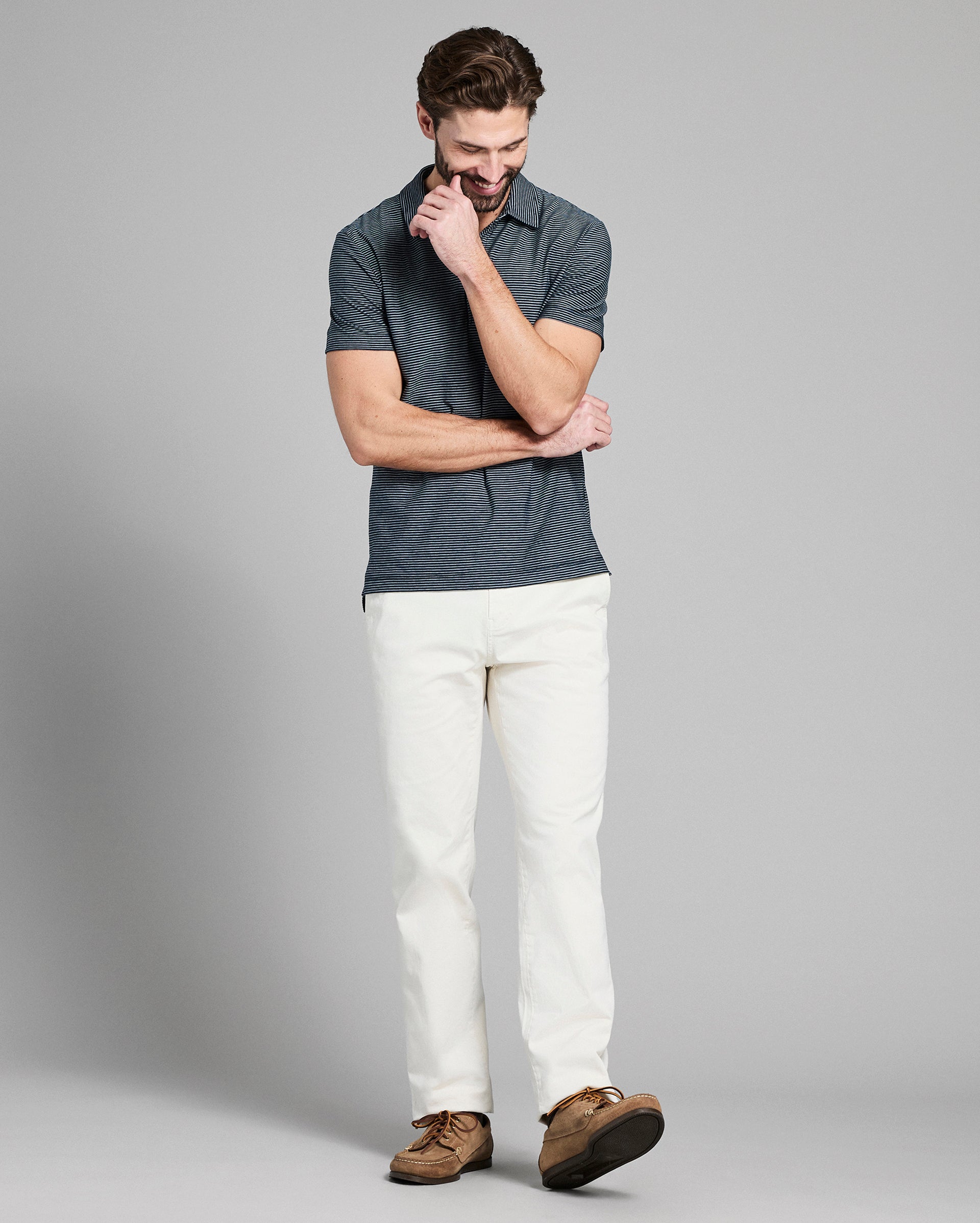 Stripe Pensacola Polo