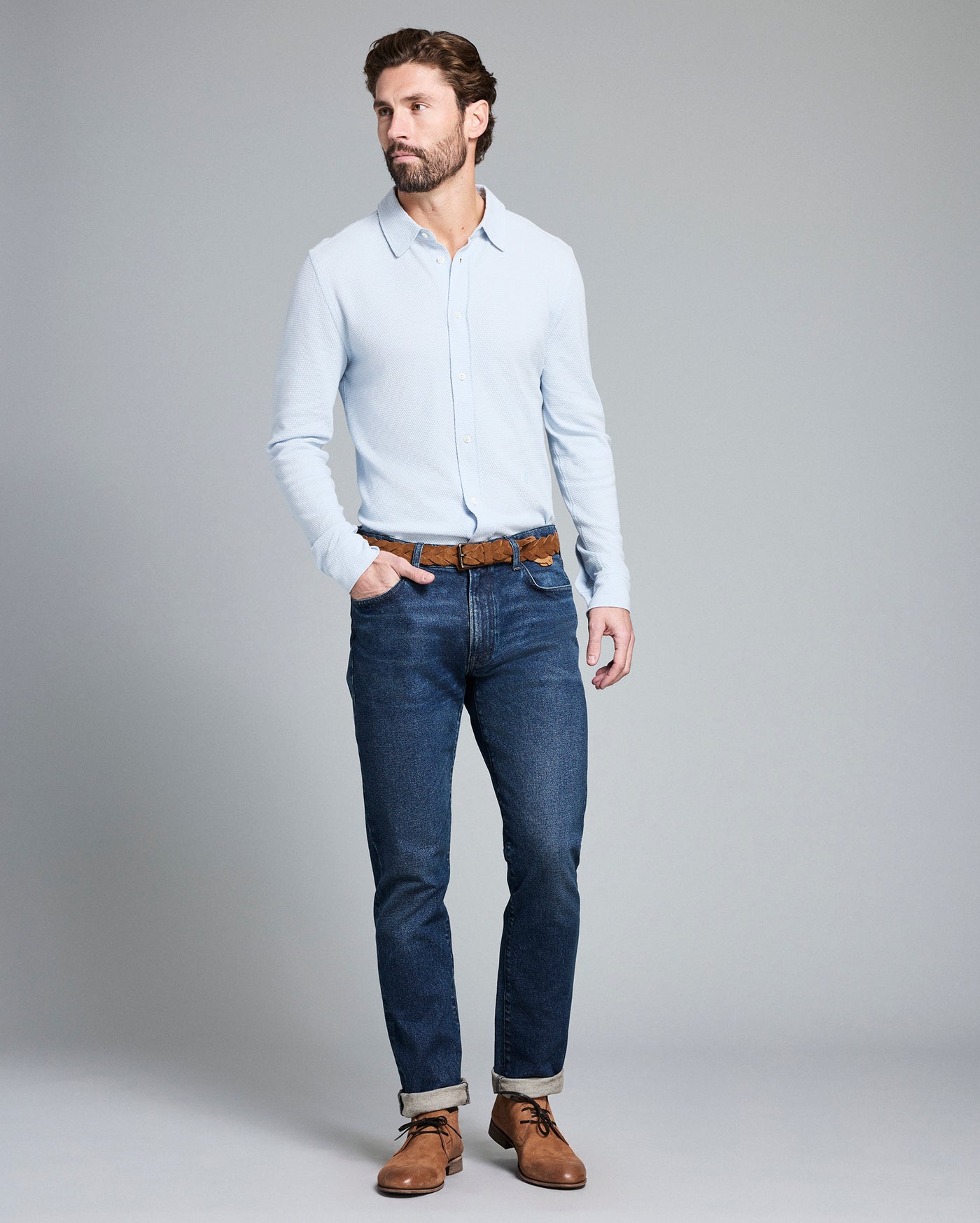 Model is 6'2" wearing size medium.