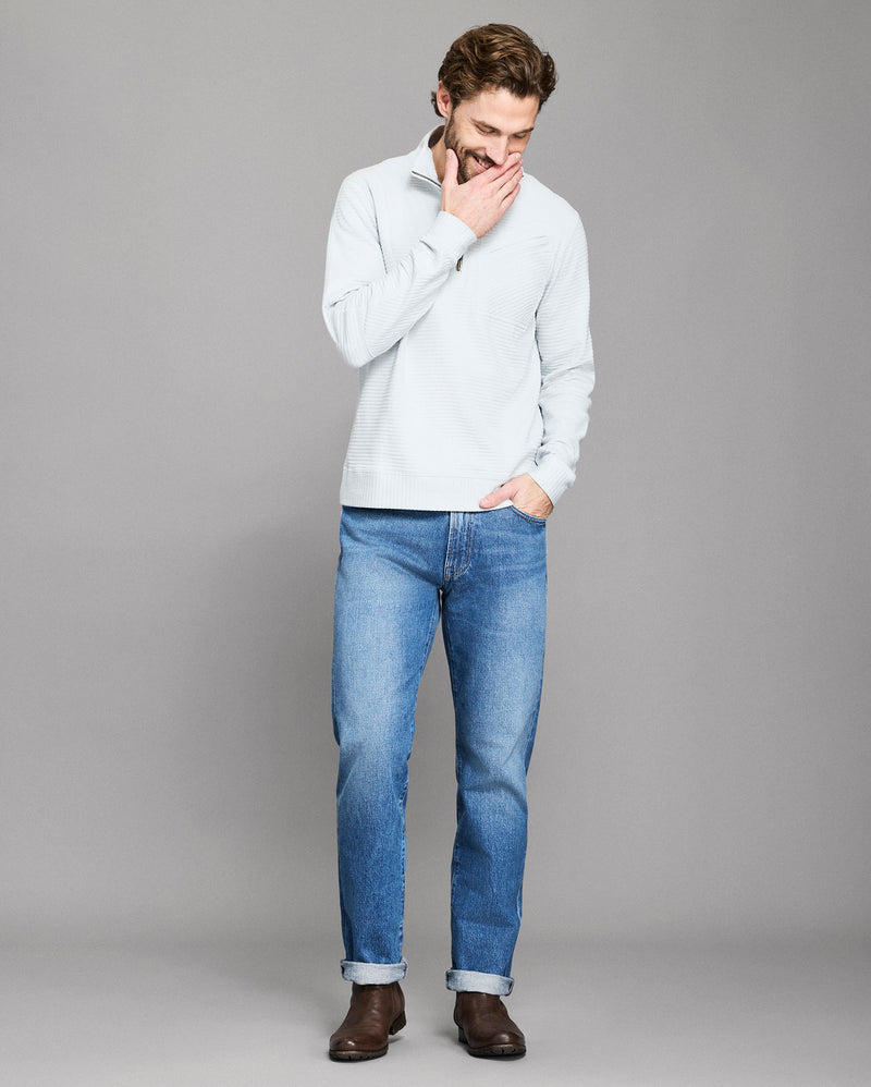 Quilted Half Zip