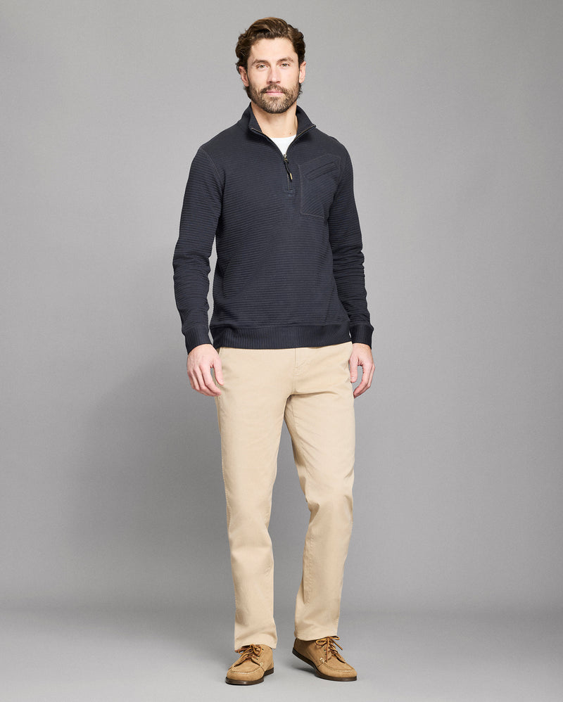 Quilted Half Zip