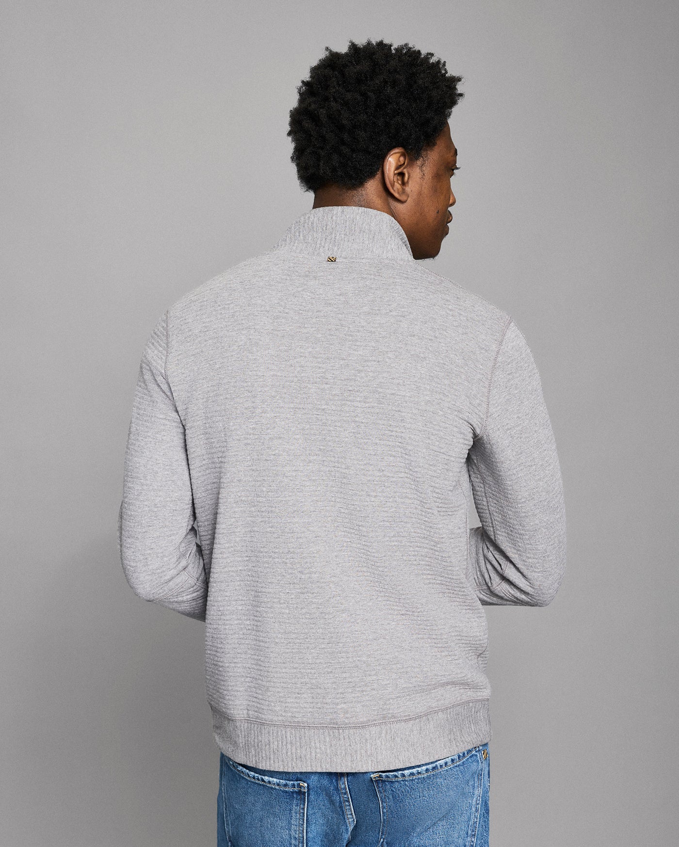 Quilted Half Zip