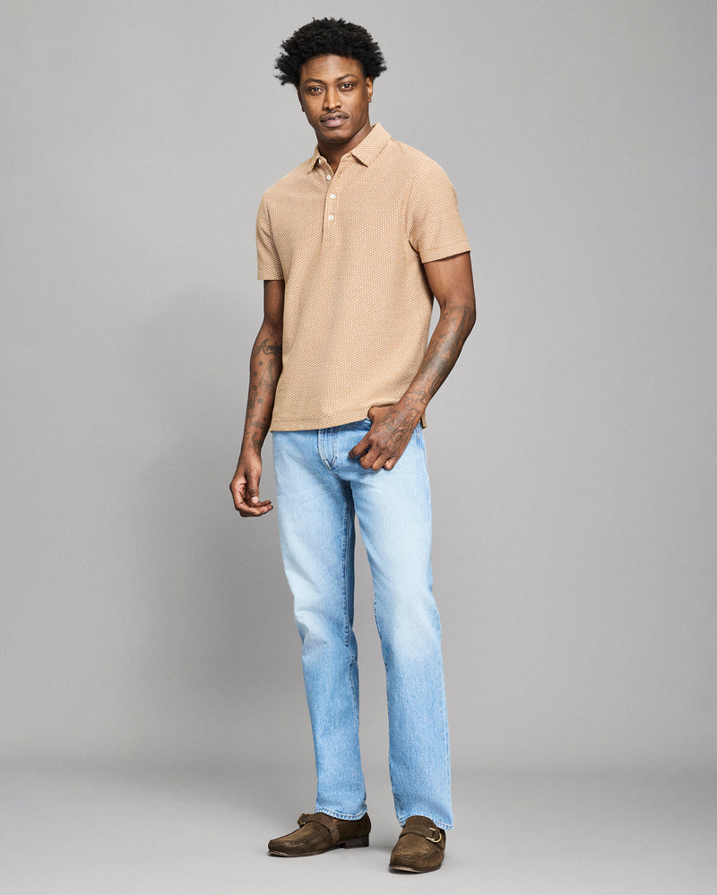 Domino Jacquard Polo