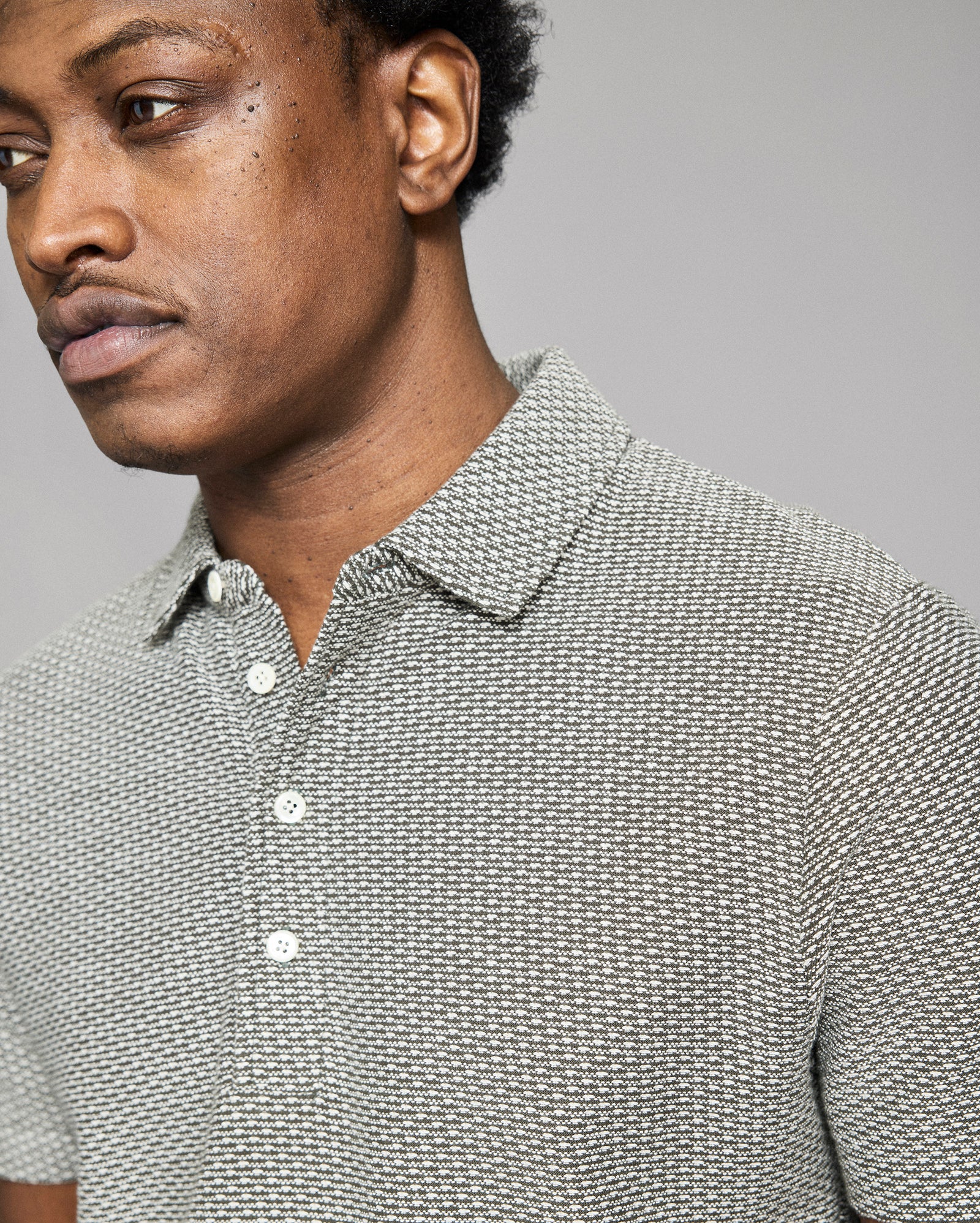 Domino Jacquard Polo