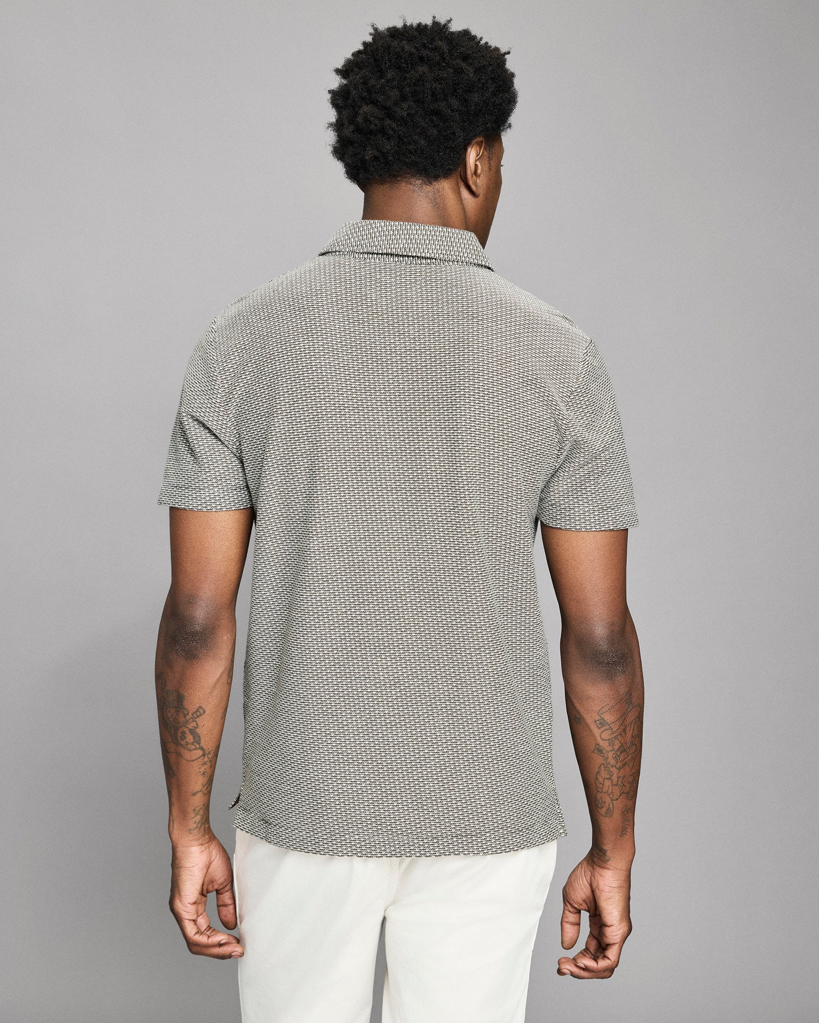 Domino Jacquard Polo