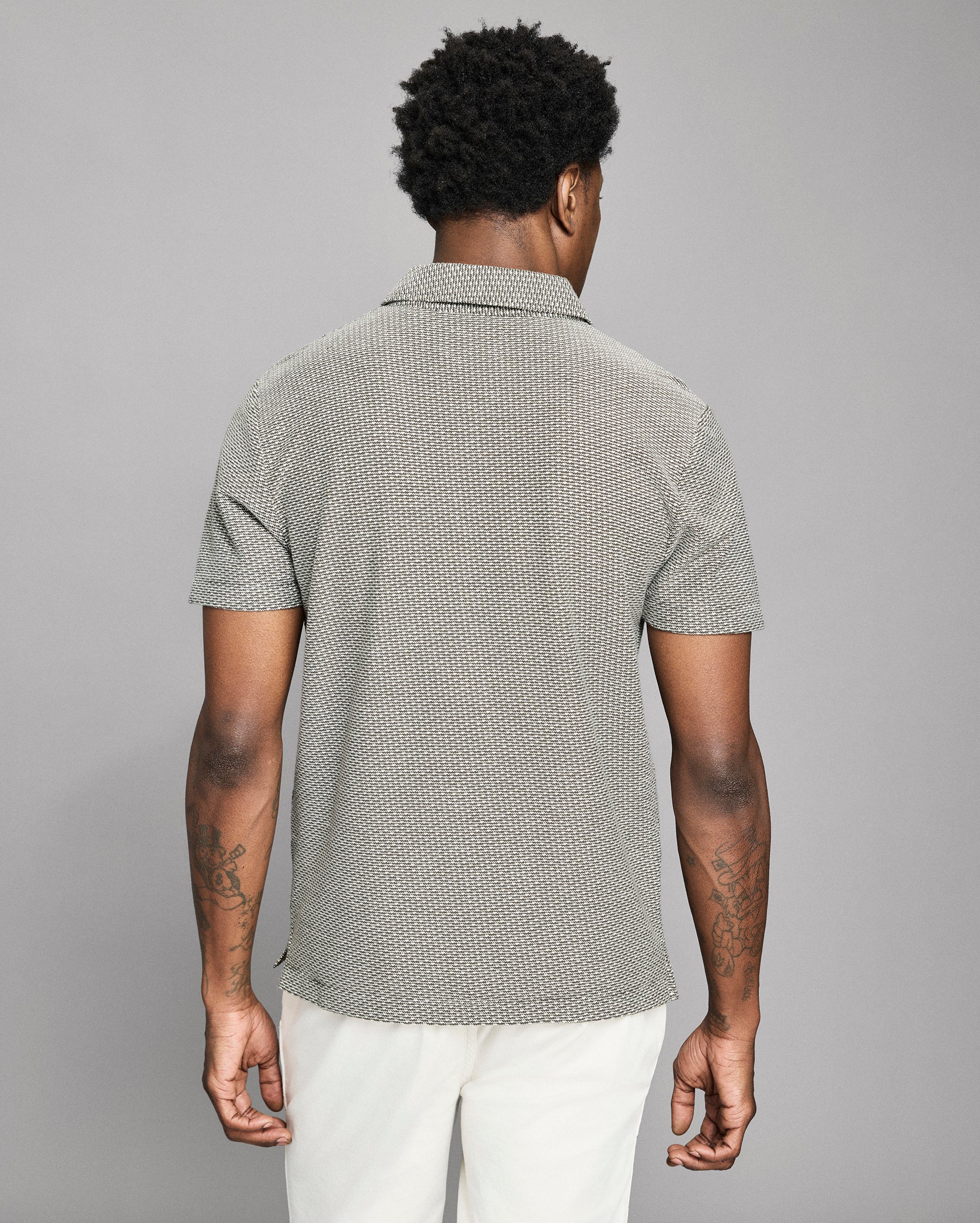 Domino Jacquard Polo