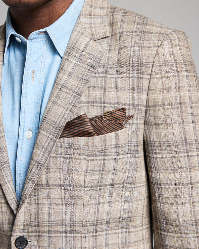 Heirloom Ribbon Pocket Square